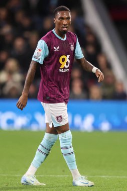 Burnley 'li Jaidon Anthony Gök İddia Şampiyonası' nda Burnley, Plymouth Argyle 'a karşı Turf Moor, Burnley, Birleşik Krallık' ta 1 Ekim 2024