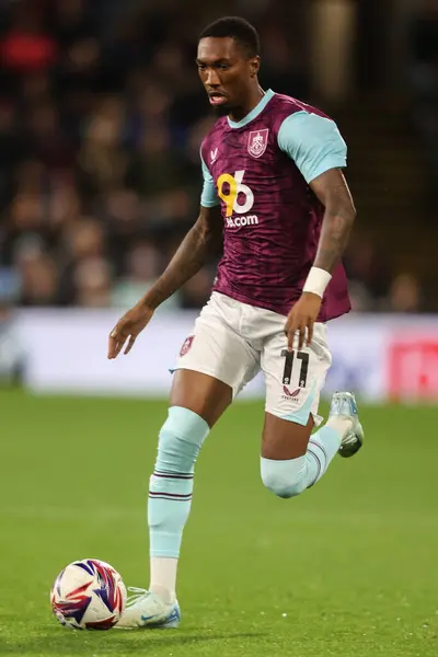 Stock image Jaidon Anthony of Burnley during the Sky Bet Championship match Burnley vs Plymouth Argyle at Turf Moor, Burnley, United Kingdom, 1st October 2024