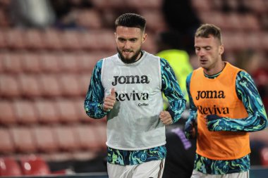 Matt Grimes of Swansea City in the pregame warmup session during the Sky Bet Championship match Sheffield United vs Swansea City at Bramall Lane, Sheffield, United Kingdom, 2nd October 2024 clipart