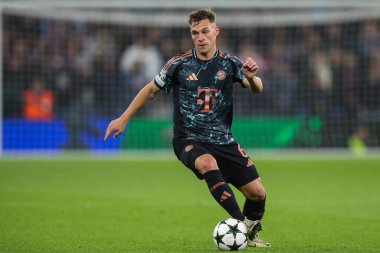 Bayern Münih 'ten Joshua Kimmich UEFA Şampiyonlar Ligi Sahne Maçı' nda Aston Villa, Bayern Münih 'e karşı Villa Park, Birmingham, İngiltere, 2 Ekim 2024