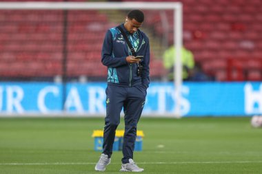 Swansea City 'den Florian Bianchini, 2 Ekim 2024' te Sheffield United ile Swansea City arasındaki Gökyüzü İddia Şampiyonası maçında geldi.