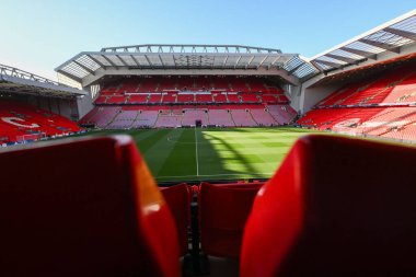 Anfield 'in UEFA Şampiyonlar Ligi - Lig Stage maçı öncesi genel görünümü Anfield, Liverpool, İngiltere, 2 Ekim 2024
