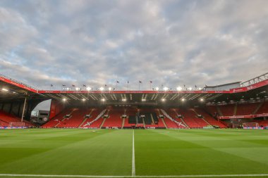 Bramall Lane 'in Gök Bahis Şampiyonası' nda Sheffield United ile Swansea City 'nin Bramall Lane, Sheffield, İngiltere' de oynadığı maçın genel görünümü, 2 Ekim 2024