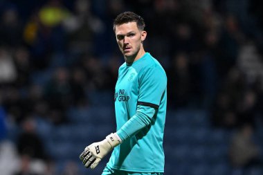 Preston North End Sky Bet Şampiyonası 'nda Freddie Woodman Preston North End' e karşı Deepdale, Preston, İngiltere, 2 Ekim 2024