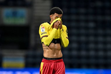 Preston North End 'den Robbie Brady, 2 Ekim 2024' te Preston North End - Watford maçında