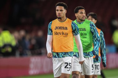 Myles Peart-Harris of Swansea City in the pregame warmup session during the Sky Bet Championship match Sheffield United vs Swansea City at Bramall Lane, Sheffield, United Kingdom, 2nd October 2024 clipart