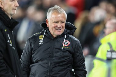 Sheffield United 'ın teknik direktörü Sheffield United, Sheffield Lane, Sheffield, İngiltere' de Sheffield United 'a karşı 2 Ekim 2024' te oynanan maçta