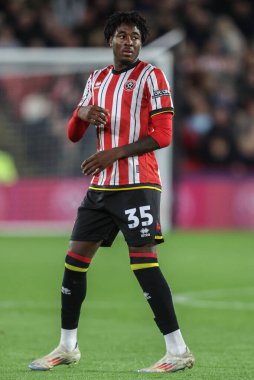 Sheffield United takımından Andre Brooks 2 Ekim 2024 'te Sheffield United ile Swansea City maçında Bramall Lane, Sheffield, İngiltere' de karşılaştı.