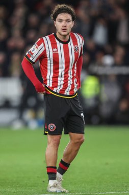 Sheffield United takımından Callum O 'Hare, Sheffield Lane, Sheffield, İngiltere' de Sheffield United 'a karşı oynadığı maçta 2 Ekim 2024