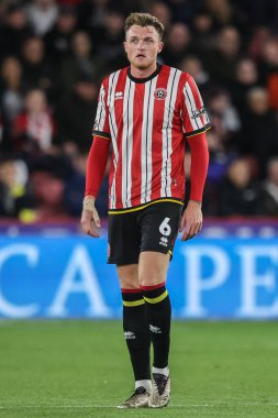 Sheffield United takımından Harry Souttar 2 Ekim 2024 'te Sheffield United, Sheffield Lane' de Swansea City 'ye karşı oynadığı maçta
