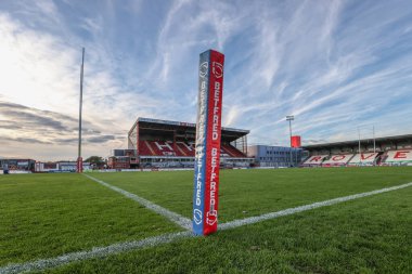 Sewell Group Craven Park 'ın Betfred Süper Lig Yarı Finalleri sırasında genel bir görüntüsü Hull KR vs Warrington Wolves ile Sewell Group Craven Park, Kingston üzerine Hull, Birleşik Krallık, 4 Ekim 2024