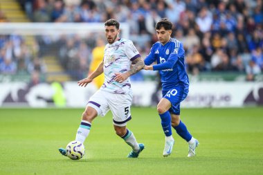 Bournemouth Maresi Premier Lig karşılaşmasında Leicester City, Bournemouth 'a karşı King Power Stadyumu, Leicester, İngiltere, 5 Ekim 2024