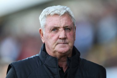 Steve Bruce, Mansfield Town, Mansfield Stadyumu 'nda oynanan Sky Bet 1 karşılaşmasında Blackpool' un baş antrenörü, 5 Ekim 2024