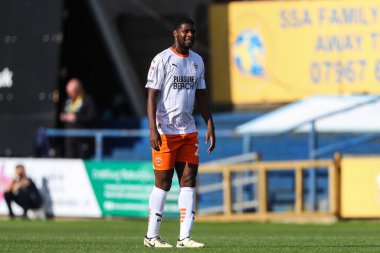 Blackpool takımından Odeluga Offiah 5 Ekim 2024 'te Mansfield Town' a karşı Blackpool maçında