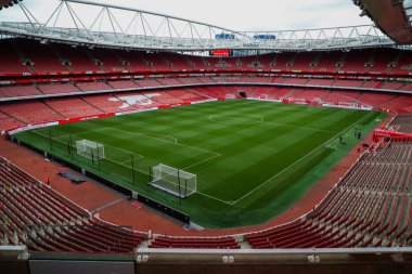 Emirates Stadyumu 'nun genel bir görüntüsü FA Kadınlar Süper Ligi maçı Arsenal Women vs Everton Women - Emirates Stadyumu, Londra, Birleşik Krallık, 6 Ekim 2024