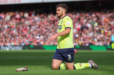 Southampton 'dan Ryan Manning ayakkabısını 5 Ekim 2024' te Emirates Stadyumu 'nda oynanan Premier League maçında kaybetti.