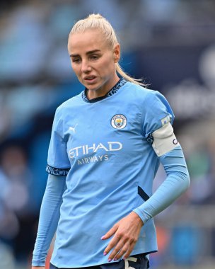 Manchester City Women 'dan Alex Greenwood, Manchester City Women - West Ham United Women maçında 6 Ekim 2024' te Joie Stadyumu 'nda karşılaştı.