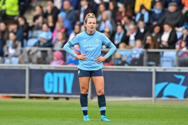 Manchester City Women 'dan Lauren Hemp, Manchester City Women - West Ham United Women maçında 6 Ekim 2024' te Joie Stadyumu 'nda karşılaştı.