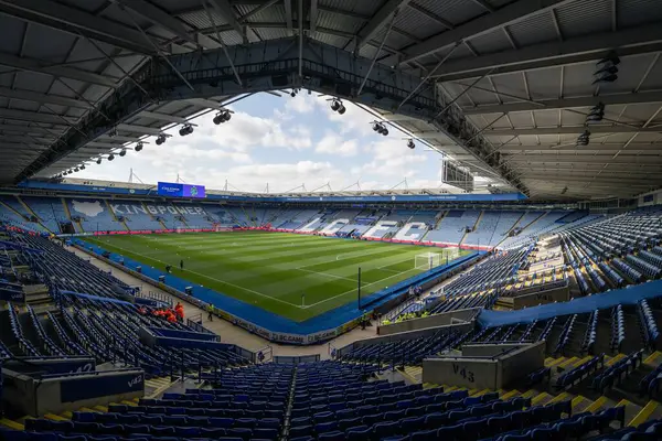 King Power Stadyumu, Leicester City, Premier League maçı sırasında King Power Stadyumu, Leicester, 5 Ekim 2024 'te Leicester City ve Bournemouth maçının genel görüntüsü.
