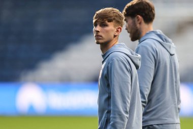 Barnsley 'den Jonathan Bland, Bristol Street Motors Kupası' nda Huddersfield Town 'a karşı John Smith Stadyumu, Huddersfield, Birleşik Krallık, 8 Ekim 2024