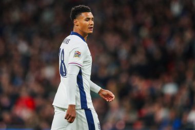 İngiltere 'den Ollie Watkins UEFA Uluslar Ligi - B-Grubu B2 - maçı sırasında İngiltere' ye karşı Yunanistan Wembley Stadyumu, Londra, İngiltere, 10 Ekim 2024