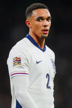 İngiltere 'den Trent Alexander-Arnold UEFA Uluslar Ligi - B-Grubu B2 - maçı sırasında İngiltere ile Yunanistan arasındaki Wembley Stadyumu, Londra, İngiltere, 10 Ekim 2024