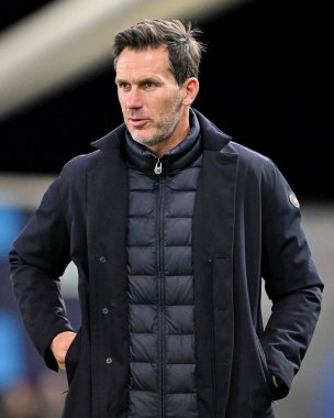Manchester City Women 'dan Gareth Taylor, 9 Ekim 2024 tarihinde Manchester City Academy Stadyumu' nda oynanan UEFA Kadınlar Şampiyonlar Ligi - D Grubu - Manchester City - Barcelona maçı öncesinde