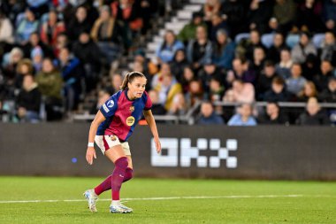 Barcelona Femen 'den Ewa Pajor, UEFA Kadınlar Şampiyonlar Ligi - Grup D - Manchester City - Manchester City Akademi Stadyumu, Manchester City - 9 Ekim 2024
