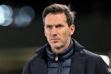 Manchester City Women 'dan Gareth Taylor, 9 Ekim 2024 tarihinde Manchester City Academy Stadyumu' nda oynanan UEFA Kadınlar Şampiyonlar Ligi - D Grubu - Manchester City - Barcelona maçı öncesinde