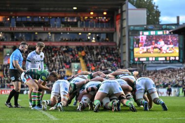 Leicester Tigers ve Northampton Saints Leicester Tigers ile Northampton Saints arasında 12 Ekim 2024 'te oynanan maçta Leicester Premiership maçında çekişme yaşadılar.