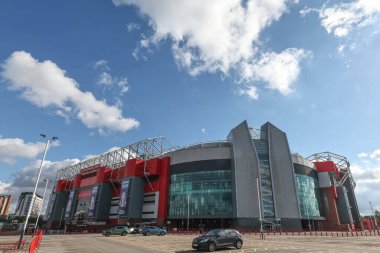 Old Traffords 'un 12 Ekim 2024' te Old Trafford, Manchester 'da oynanan Wigan Warriors vs Hull KR' a karşı oynadığı Betfred Süper Lig final maçındaki genel görünümü.