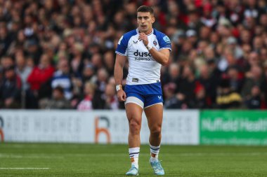 Gallagher Premiership maçında Cameron Redpath Rugby, Kingsholm Stadyumu 'nda Rugby' ye karşı Gloucester maçında, 12 Ekim 2024