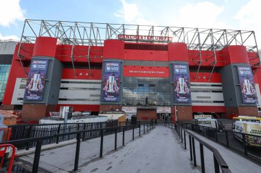 Eski Trafford 'daki Sir Alex Ferguson standının genel görünümü Betfred Süper Lig Büyük Finali sırasında Wigan Warriors Hull KR' a karşı Old Trafford, Manchester, İngiltere, 12 Ekim 2024