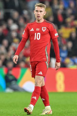 UEFA Uluslar Ligi - Lig B - Grup 4 maçı sırasında Galler - Karadağ Cardiff City Stadyumu, Cardiff, Birleşik Krallık, 14 Ekim 2024