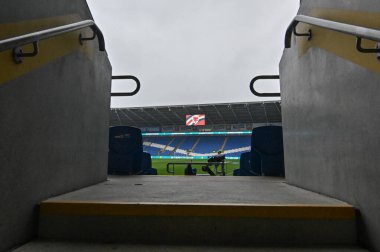 Cardiff City Stadyumu 'nun UEFA Uluslar Ligi - Lig B - Grup 4 maçı sırasında Cardiff City Stadyumu' nda Galler-Karadağ maçı, 14 Ekim 2024