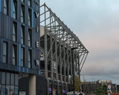 The Gallowgate Stadyumu 'nun genel görünümü Carabao Kupası' nda son 16 maç Newcastle United 'ın Chelsea' ye karşı St. James 's Park, Newcastle, İngiltere, 30 Ekim 2024