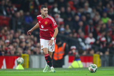 Manchester United takımından Diogo Dalot, 30 Ekim 2024 tarihinde Manchester United ile Leicester City maçında Carabao Kupası 'nda pas attı.