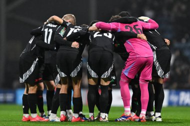 Arsenal, Carabao Kupası 'nın önünde toplandı. Son 16 maçta Preston North End, Deepdale, Preston, İngiltere' de Arsenal 'e karşı. 30 Ekim 2024