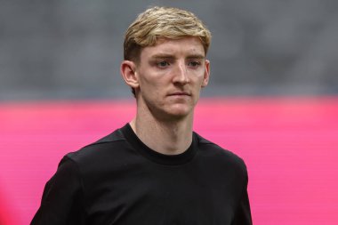 Newcastle United 'dan Anthony Gordon, Carabao Kupası' nda son 16 maçta, Newcastle United Chelsea 'ye karşı St. James' s Park, Newcastle, İngiltere 'de 30 Ekim 2024' te geldi.