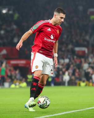 Manchester United takımından Diogo Dalot, 30 Ekim 2024 tarihinde Manchester United ile Leicester City maçında, Carabao Kupası 'nda maç yaptı.