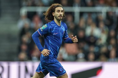 Chelsea 'den Marc Cucurella Carabao Kupası' nda son 16 maçta Newcastle United Chelsea 'ye karşı St. James' s Park, Newcastle, İngiltere, 30 Ekim 2024
