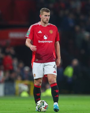 Manchester United 'dan Matthijs de Ligt, 30 Ekim 2024 tarihinde Manchester United ile Leicester City maçında Carabao Kupası' nda karşı karşıya geldi.