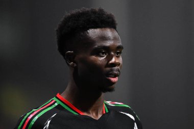 Arsenal 'den Bukayo Saka Carabao Kupası' nda son 16 maçta Preston North End, Deepdale, Preston, İngiltere 'de Arsenal' e karşı, 30 Ekim 2024