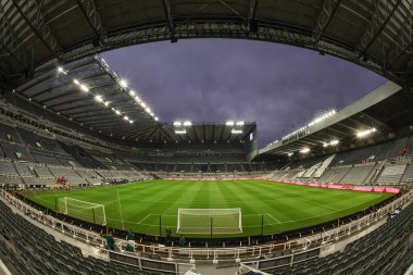 Carabao Kupası 'nda St James Park' ın genel bir görüntüsü Son 16 maç Newcastle United ile Chelsea arasında St. James 's Park, Newcastle, İngiltere, 30 Ekim 2024