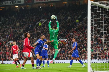 Leicester City 'den Danny Ward, 30 Ekim 2024' te Old Trafford, Manchester, İngiltere 'de oynanan ve Manchester United' ın Leicester City 'ye karşı oynadığı son 16 maçta haçın sahibi oldu.