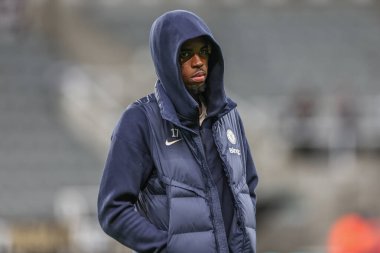 Chelsea 'den Carney Chukwuemeka, Carabao Kupası' nda son 16 maç Newcastle United 'ın Chelsea' ye karşı St. James 's Park, Newcastle, İngiltere, 30 Ekim 2024