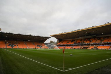 Wolverhampton Wanderers 'ın evi olan Molineux' nun genel kanalı, Wolverhampton Wanderers 'ın 2 Kasım 2024 tarihinde Molineux, Wolverhampton' daki Crystal Palace 'a karşı oynadığı Premier League maçının önünde.