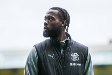 Blackpool 'dan Josh Onomah, Birleşik Krallık' ın Gillingham Priestfield Stadyumu 'nda 2 Kasım 2024 tarihinde oynanan Emirates FA Cup First Round karşılaşması öncesinde EMS Priestfield Stadyumu' na geldi.