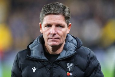 Oliver Glasner Premier Lig maçında Crystal Palace 'ın menajeri Wolverhampton Wanderers, Molineux, Wolverhampton' daki Crystal Palace 'a karşı 2 Kasım 2024