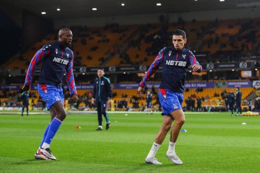 Kristal Saray 'dan Daniel Muoz Premier Lig karşılaşması öncesi ısınma sırasında Wolverhampton Wanderers, Molineux, Wolverhampton, İngiltere' deki Crystal Palace 'a karşı 2 Kasım 2024